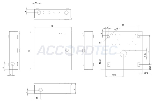 ББП-50 исп. 2 Блок бесперебойного питания ACCORDTEC, 12 В, 5 A